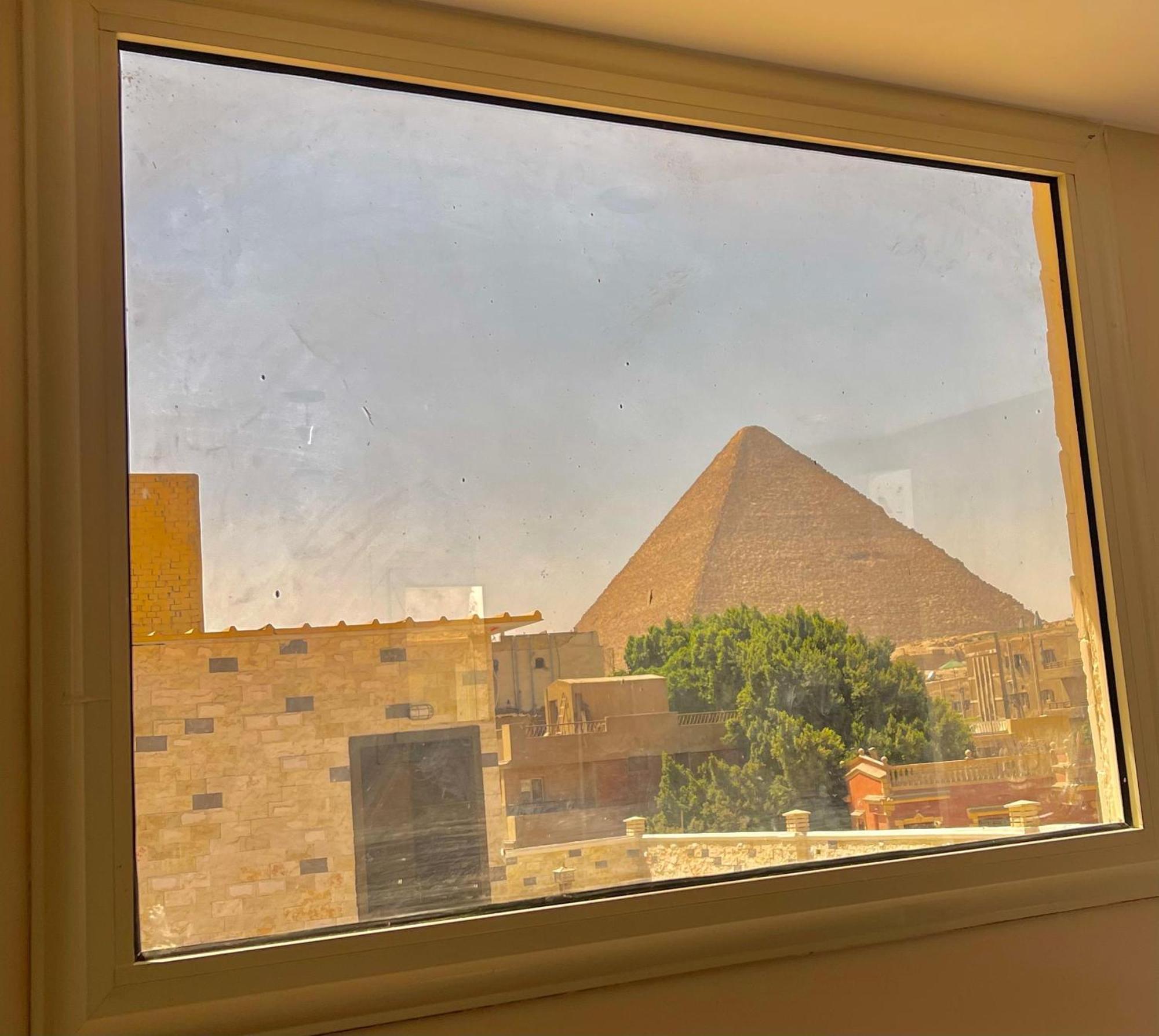 King Ali Pyramids View Inn Kafret el-Gabal Buitenkant foto