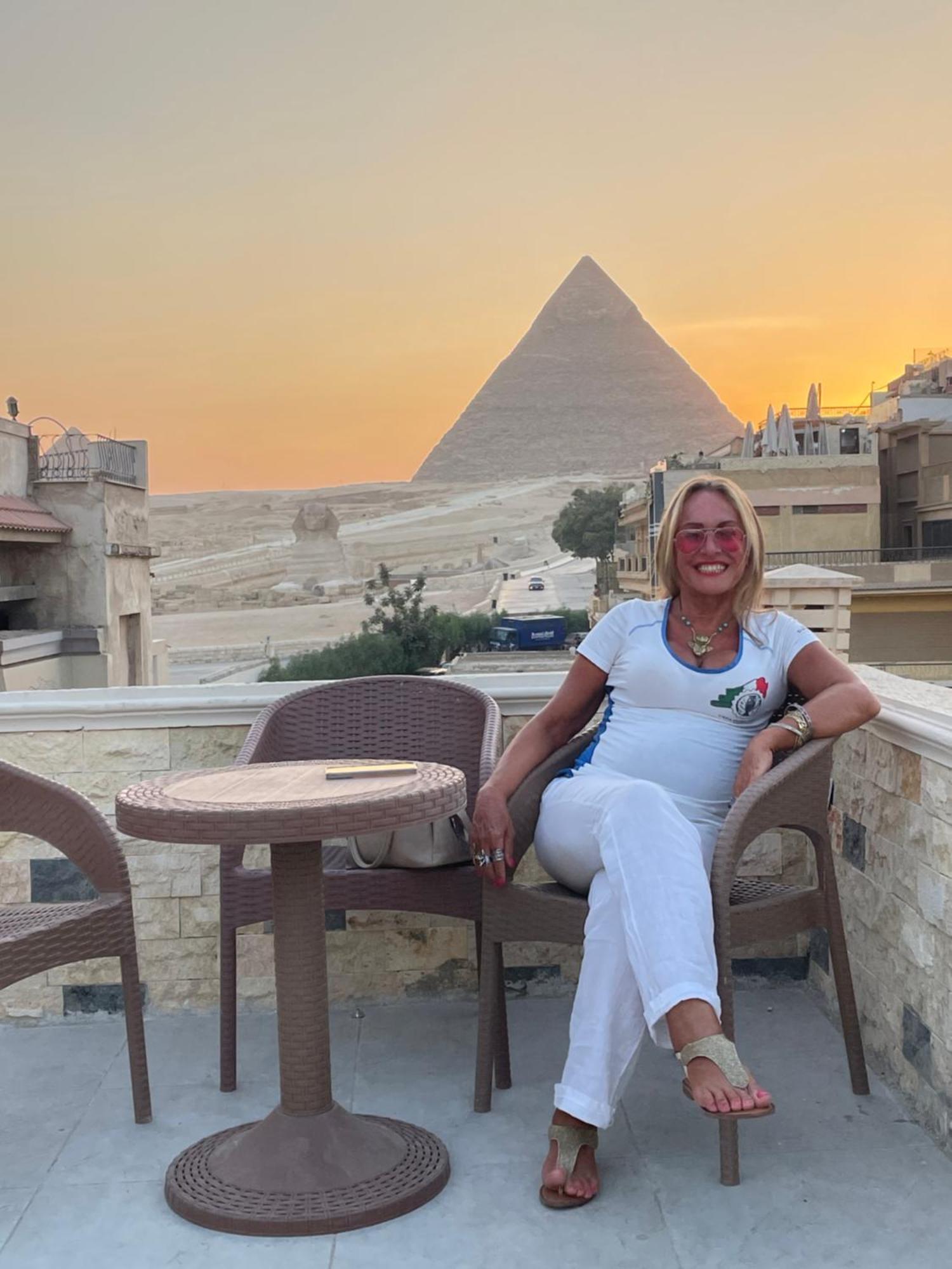 King Ali Pyramids View Inn Kafret el-Gabal Buitenkant foto