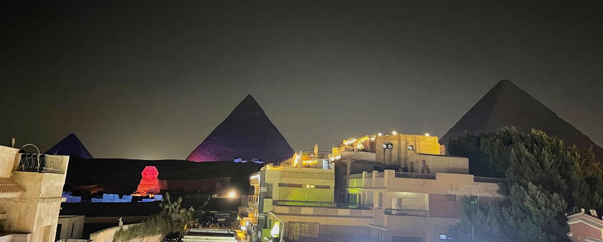 King Ali Pyramids View Inn Kafret el-Gabal Buitenkant foto