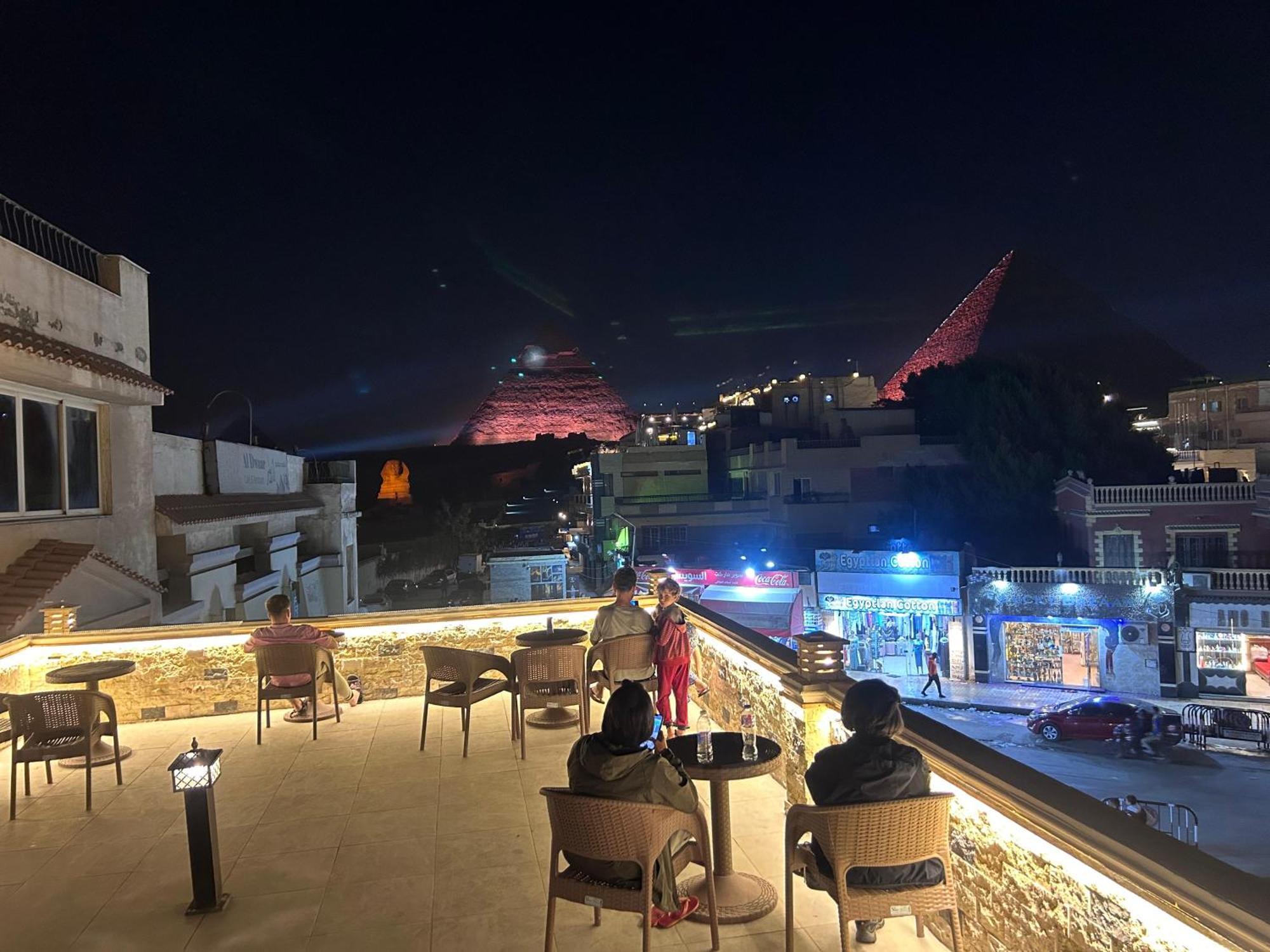King Ali Pyramids View Inn Kafret el-Gabal Buitenkant foto