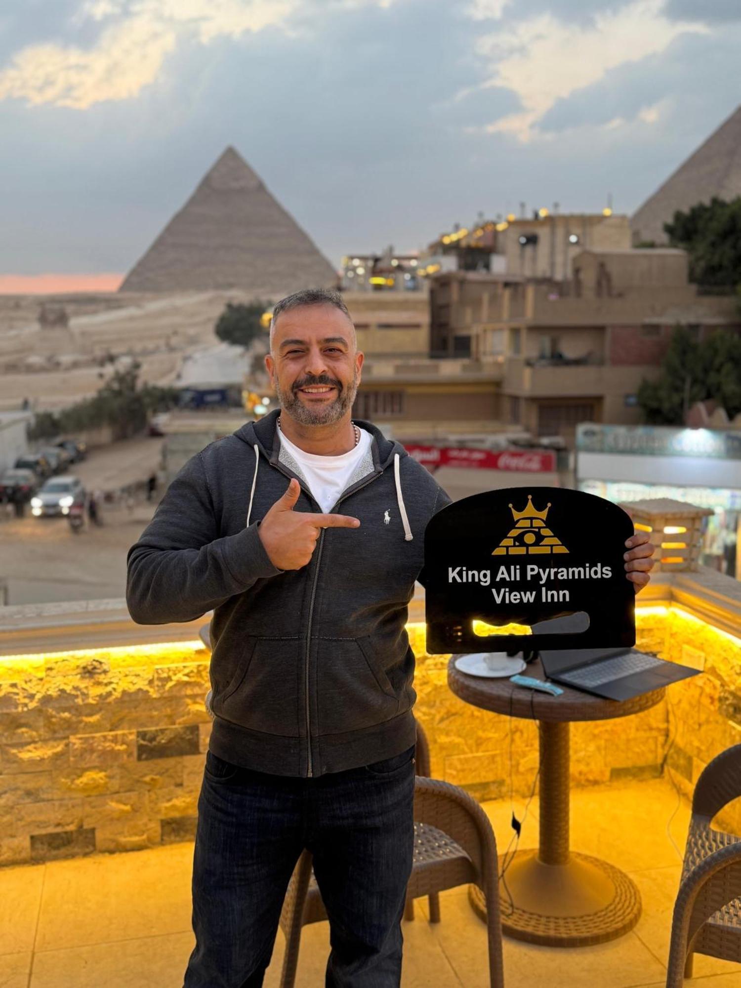 King Ali Pyramids View Inn Kafret el-Gabal Buitenkant foto